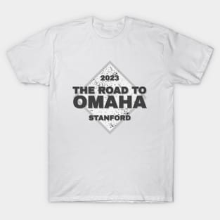 Stanford Road To Omaha College Baseball 2023 T-Shirt